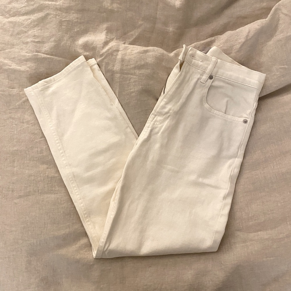Everlane High Rise Straight Jean Ankle Length